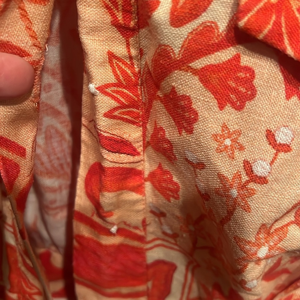 Farm Rio Jaipur Linen Romper - Picture 5 of 6